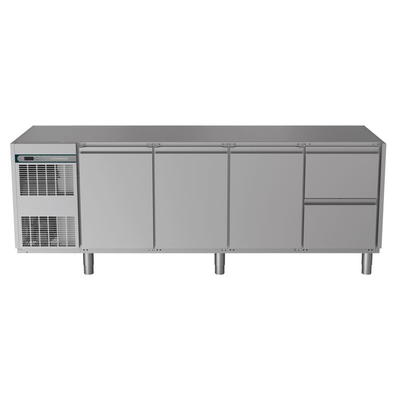 Alpeninox Kühltisch (4 Abteile) CRIO HPM 4-7011