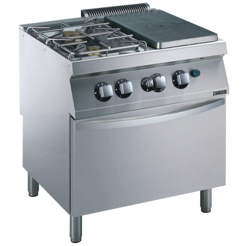 Zanussi Gas-Glühplattenherd GGH9 / 1P-2F-GB-S