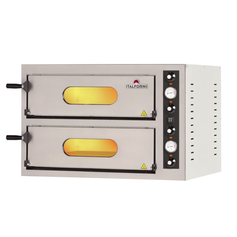 Italforni Pizzaofen Compact 4+4