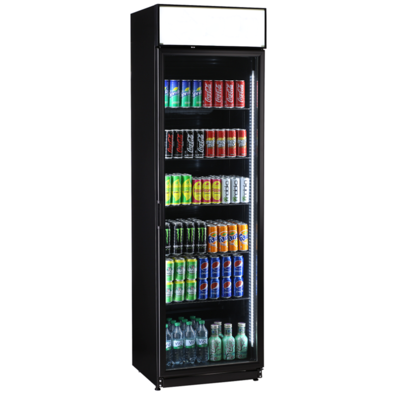 KBS Getränkekühlschrank FLK 365 schwarz