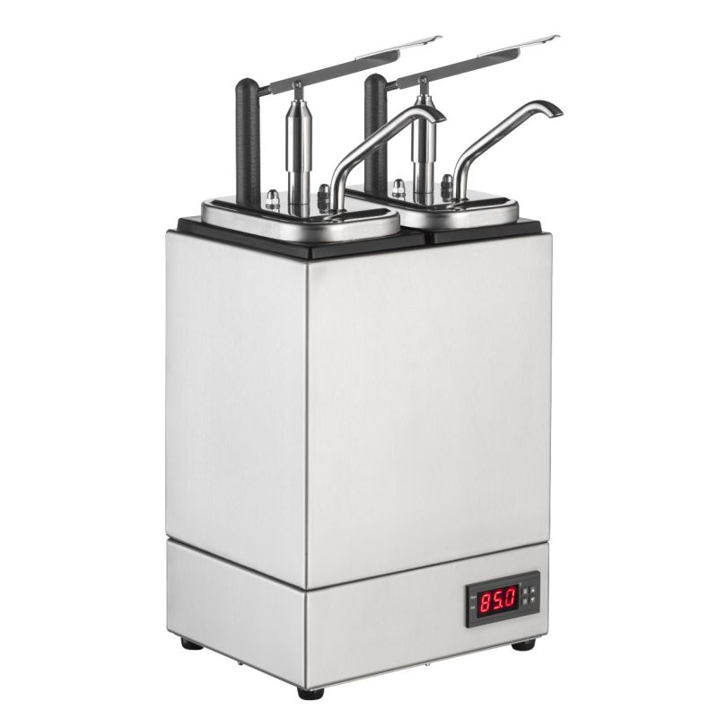 Neumärker Soßenspender 2 x 3 l beheizt, 2 Pumpen