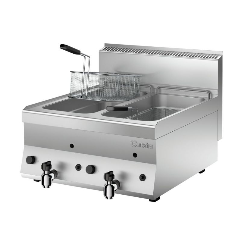 Bartscher Gas-Fritteuse 650, 2x8L, TG