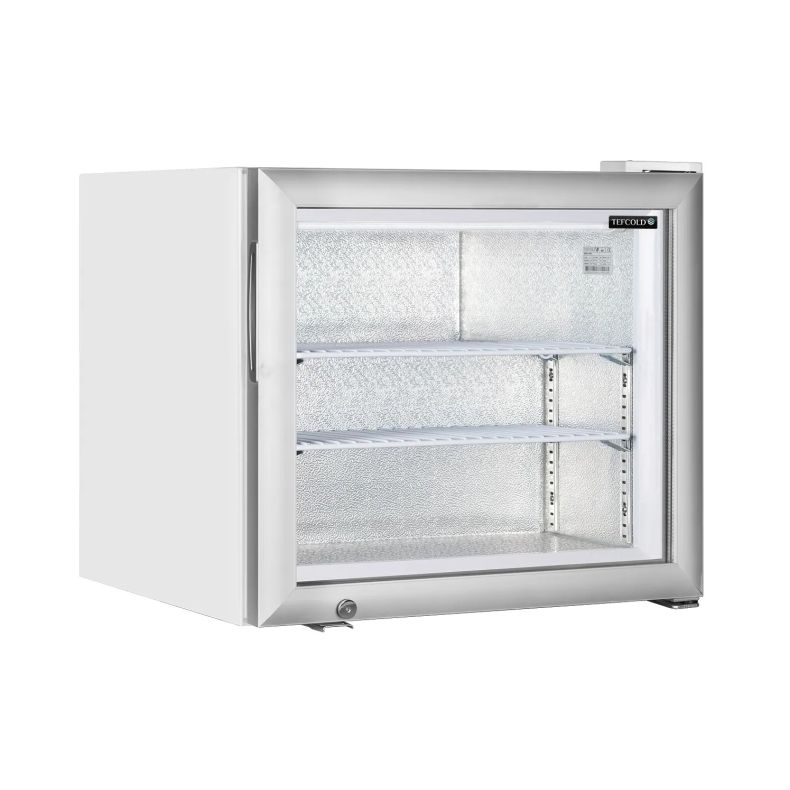 Tefcold Glastür-Tiefkühlschrank UF50G