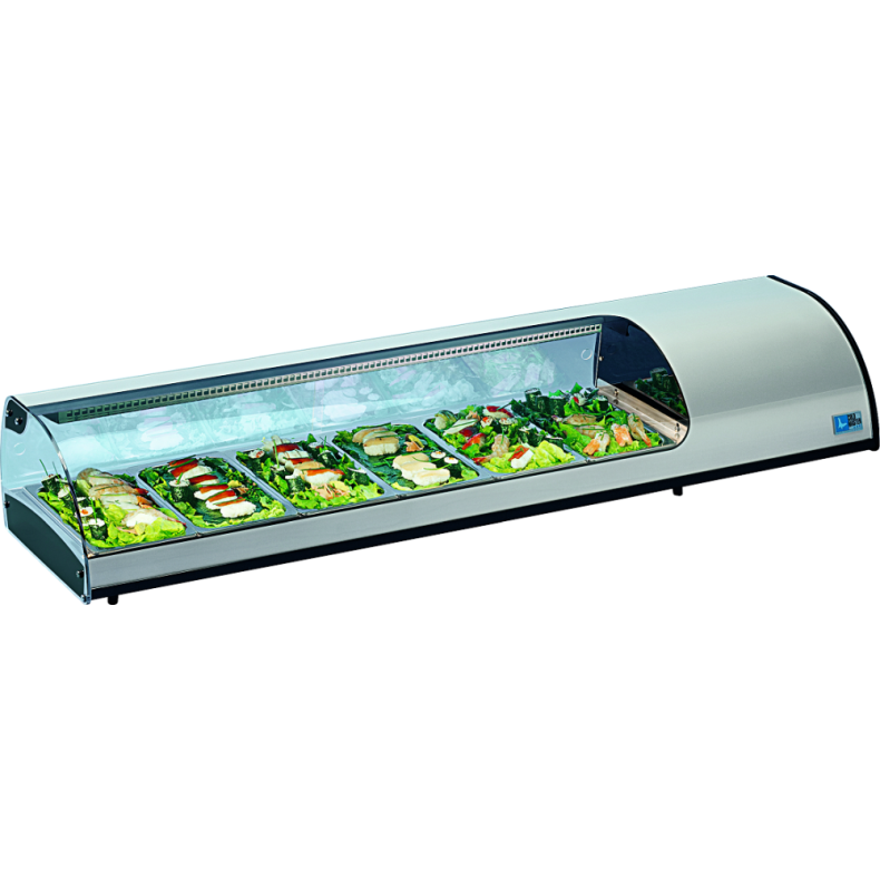KBS Kühlvitrine Sushi 6 GN 1/3