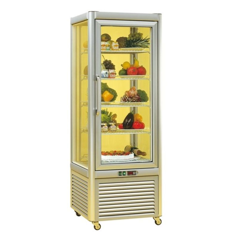 KBS Kuchenvitrine Prisma 400 TNV-PF bronze