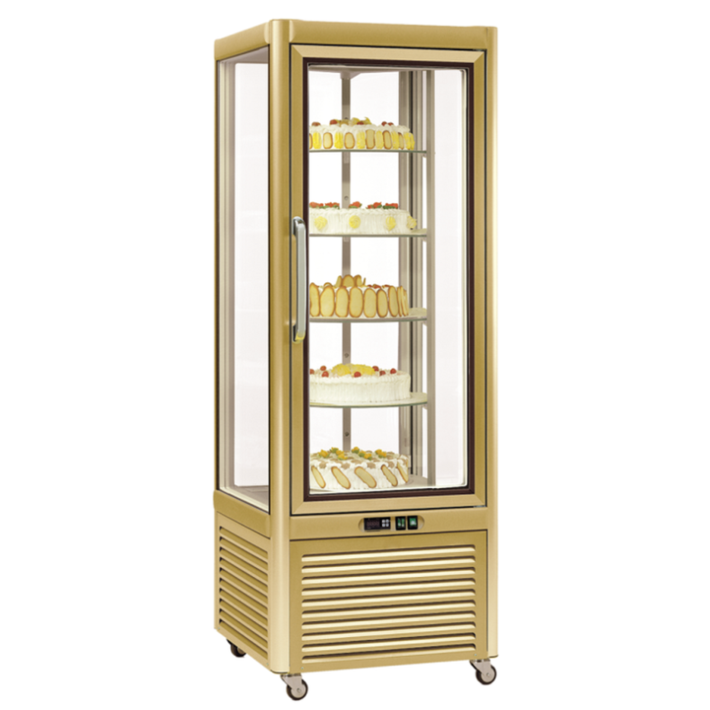 KBS Kuchenvitrine Prisma 400 TNV-PG bronze