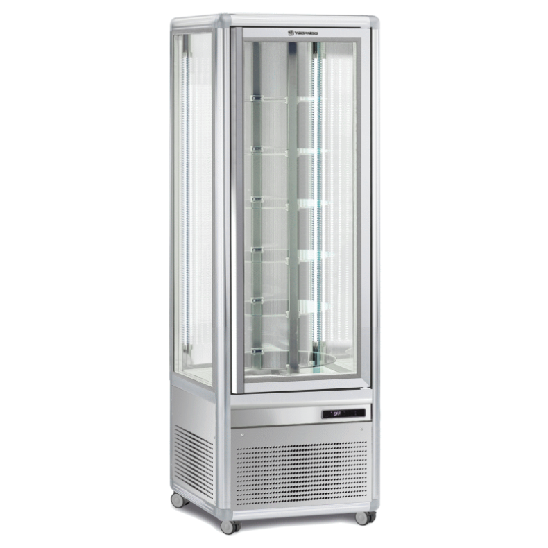 KBS Panoramavitrine Snelle 351 R LED silber