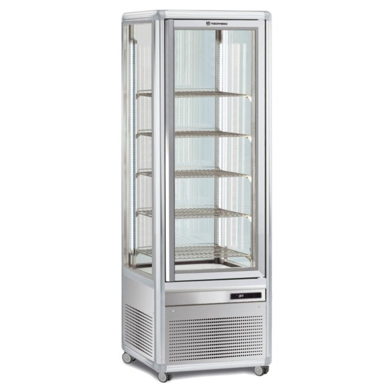 KBS Panoramavitrine Snelle 351 G LED silber