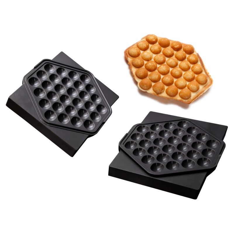 Neumärker Bubble Waffel Backplattensatz für SWiNG Backsystem