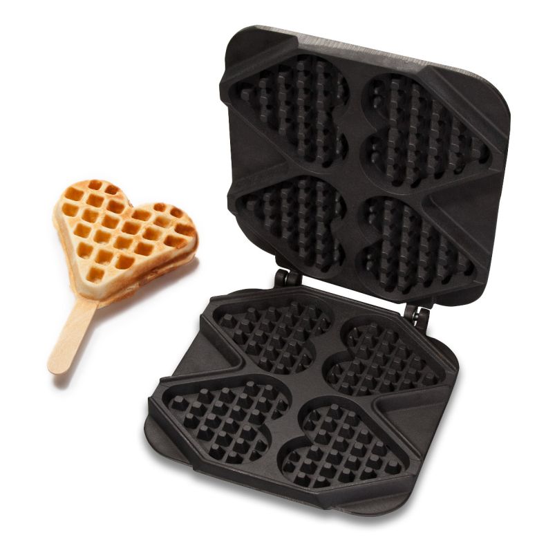 Neumärker Waffel-Herz am Stiel Wechselplatten für Thermocook®