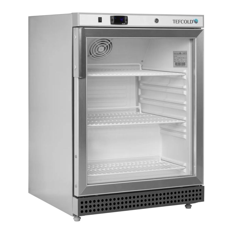 Tefcold Glastürkühlschrank UR200SG