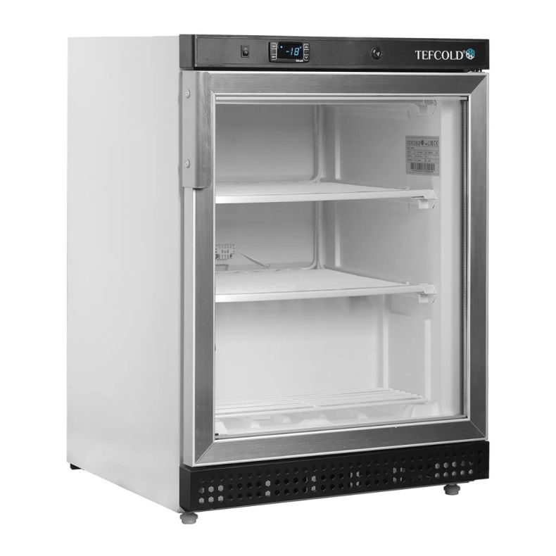 Tefcold Glastür-Tiefkühlschrank UF200G