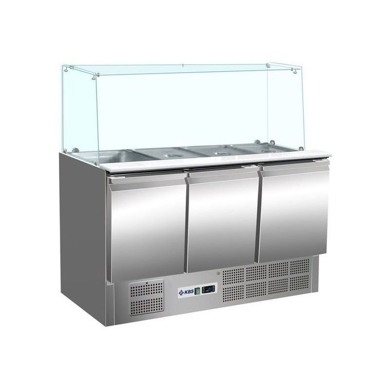 KBS Saladette 904 gerader Glasaufbau