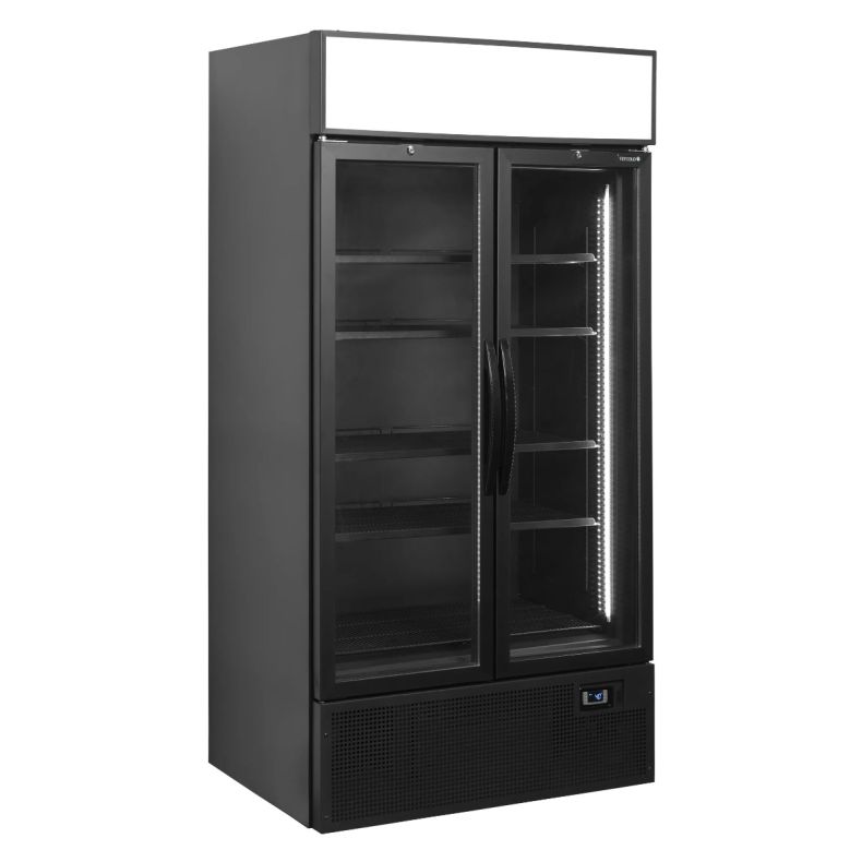 Tefcold Getränkekühlschrank FSC1000H Black