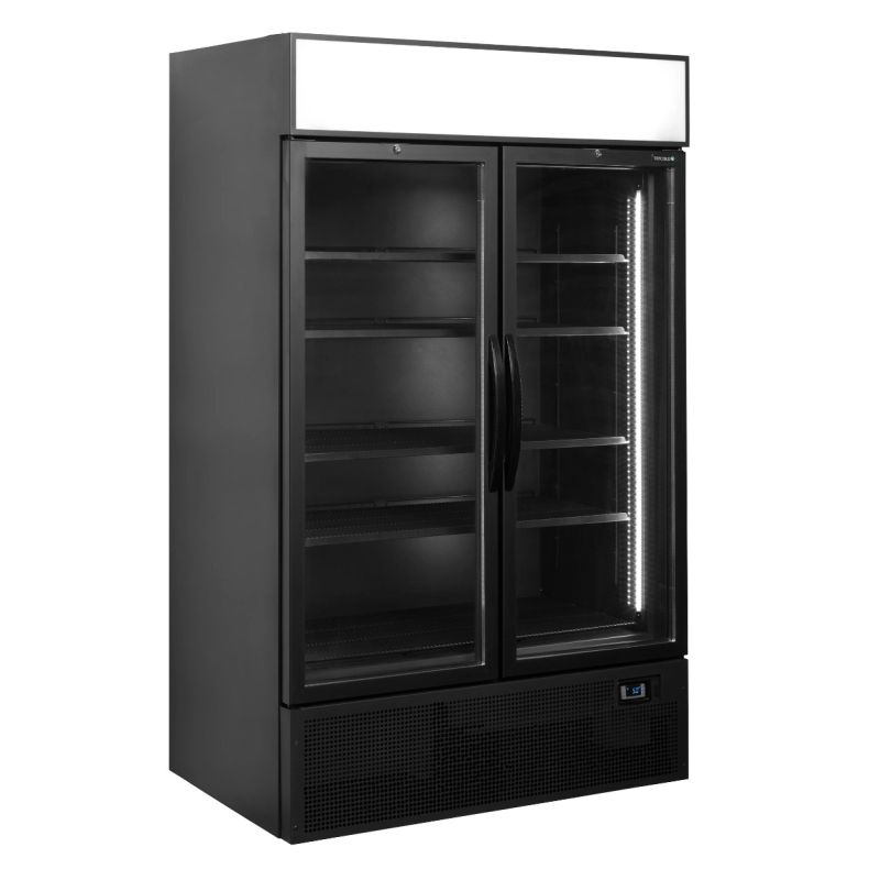 Tefcold Getränkekühlschrank FSC1200H Black
