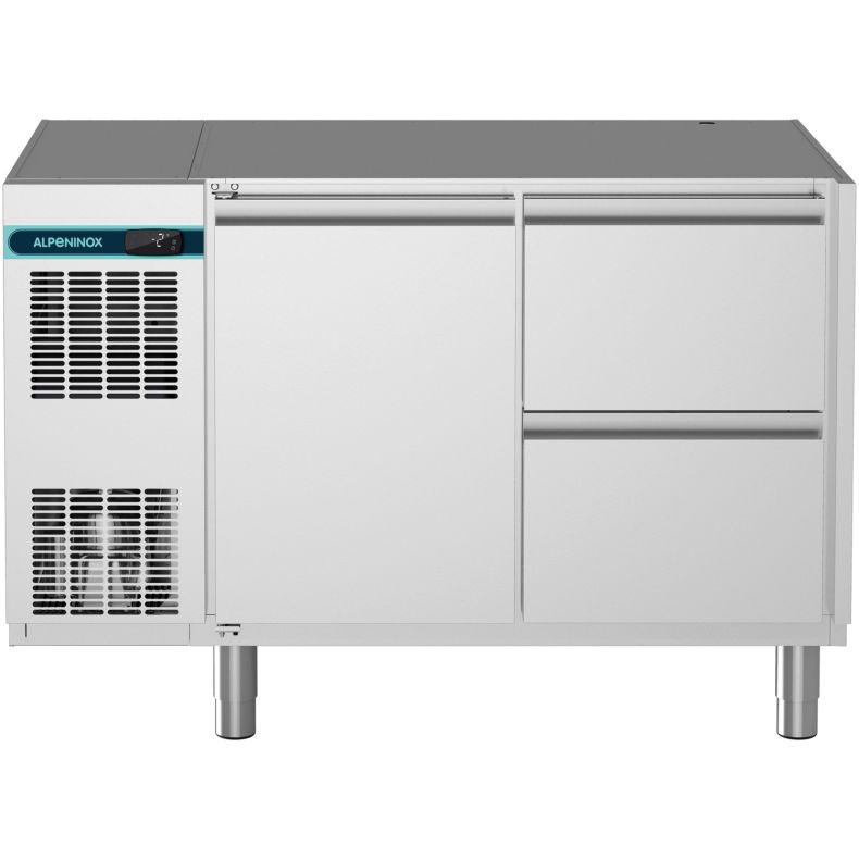 Alpeninox Kühltisch (2 Abteile) CLM 700 2-7011