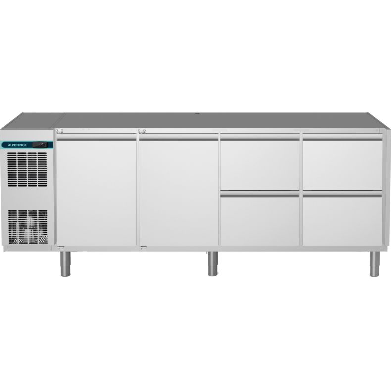 Alpeninox Kühltisch (4 Abteile) CLM 700 4-7031