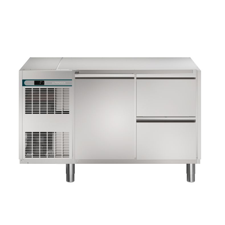 Alpeninox Kühltisch (2 Abteile) CRIO HPM 2-7011