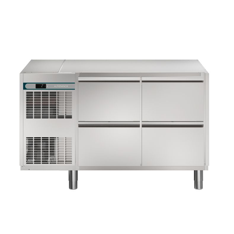 Alpeninox Kühltisch (2 Abteile) CRIO HPM 2-7031