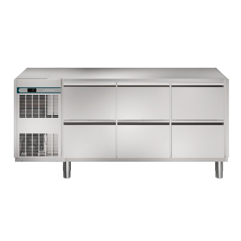 Alpeninox Kühltisch (3 Abteile) CRIO HPM 3-7051