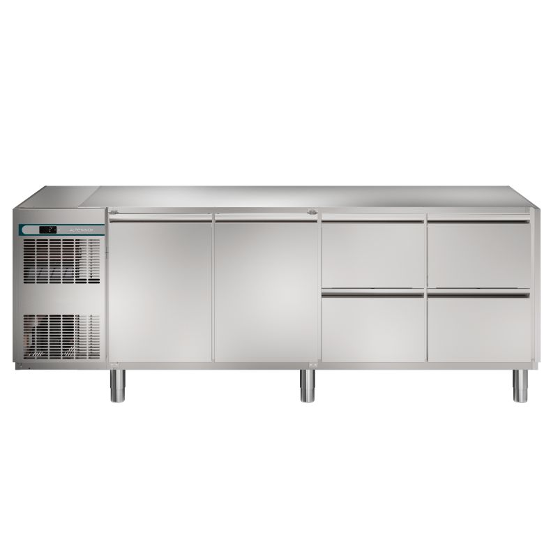 Alpeninox Kühltisch (4 Abteile) CRIO HPM 4-7031