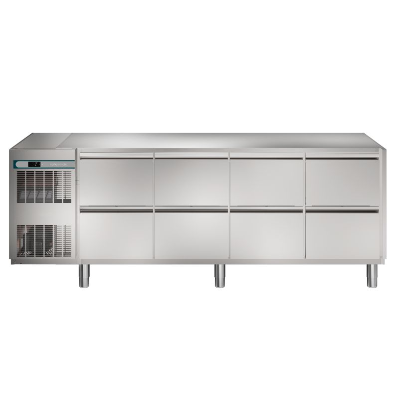 Alpeninox Kühltisch (4 Abteile) CRIO HPM 4-7051