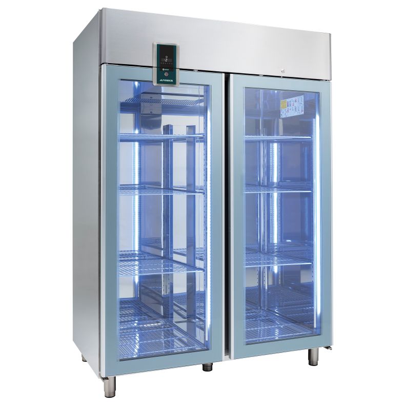 Alpeninox Gewerbekühlschrank KU 1402-G PREMIUM