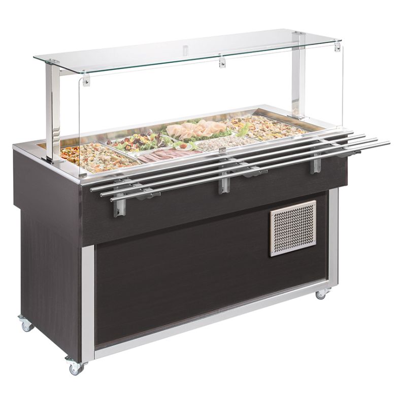NordCap Salatbar / Kaltbuffet TR-BLUE 3/1-UMLUFT SERVICE