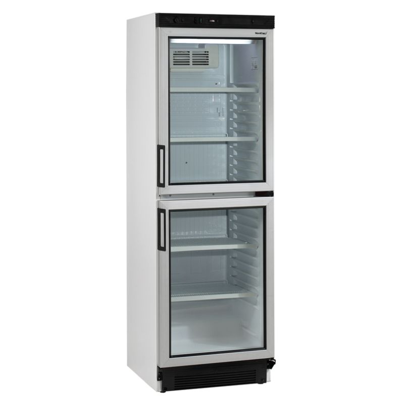 NordCap Glastürkühlschrank KU 380 2G