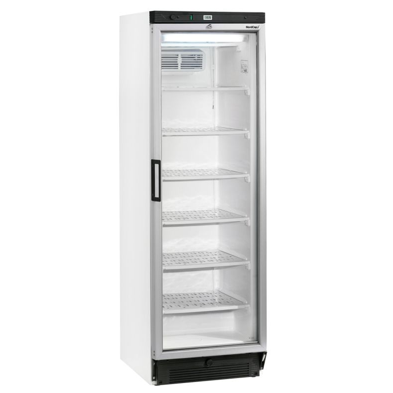 NordCap Glastür-Tiefkühlschrank TK 300 G