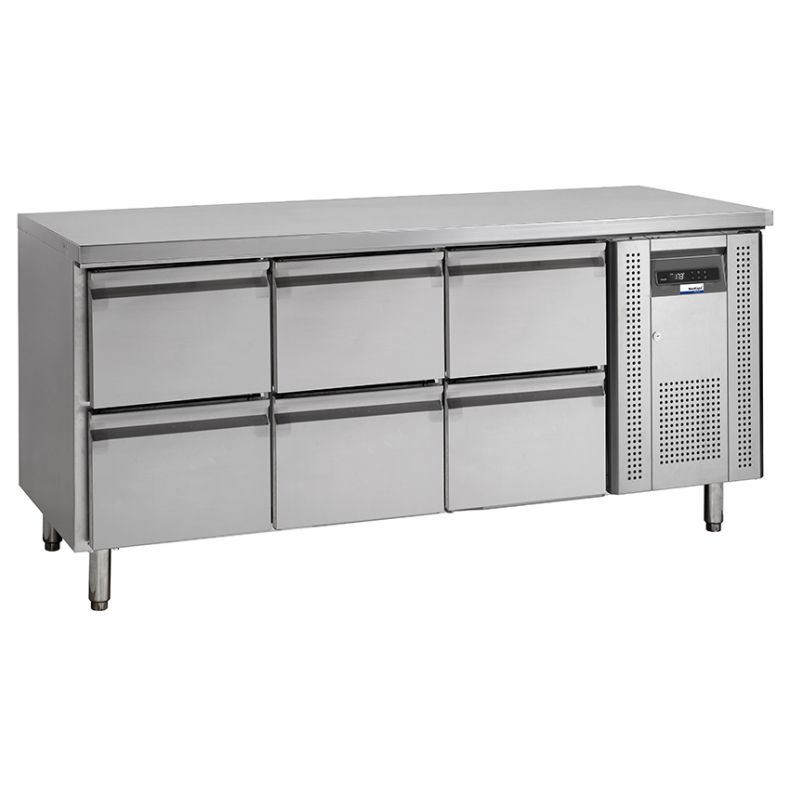 NordCap Kühltisch KTM 3 - 6Z GN 1/1 | Cool-Line
