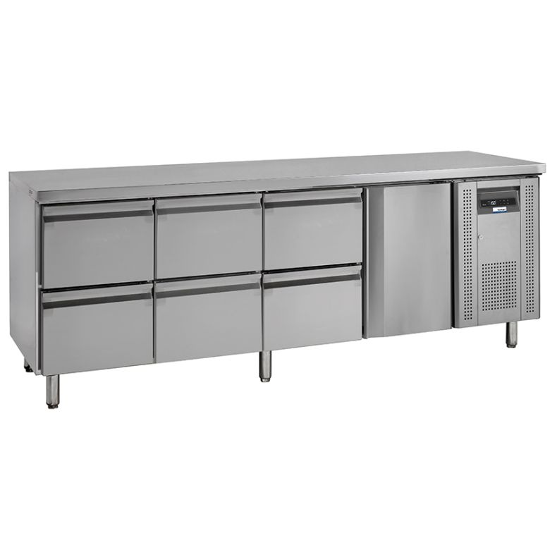 NordCap Kühltisch KTM 4 - 1T 6Z GN 1/1 | Cool-Line