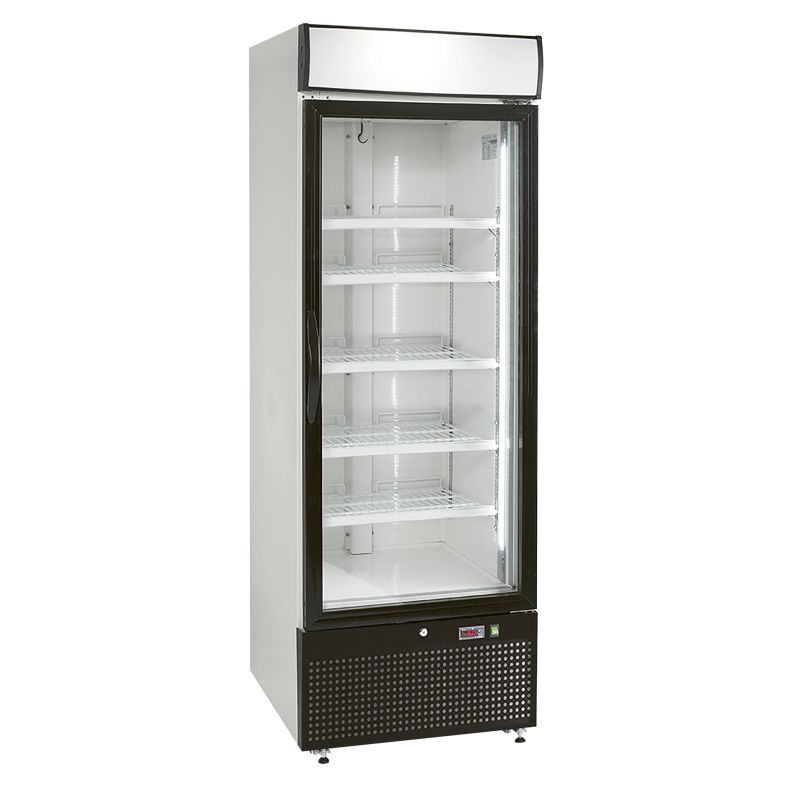 NordCap Glastür-Tiefkühlschrank TKU 440 G-LED