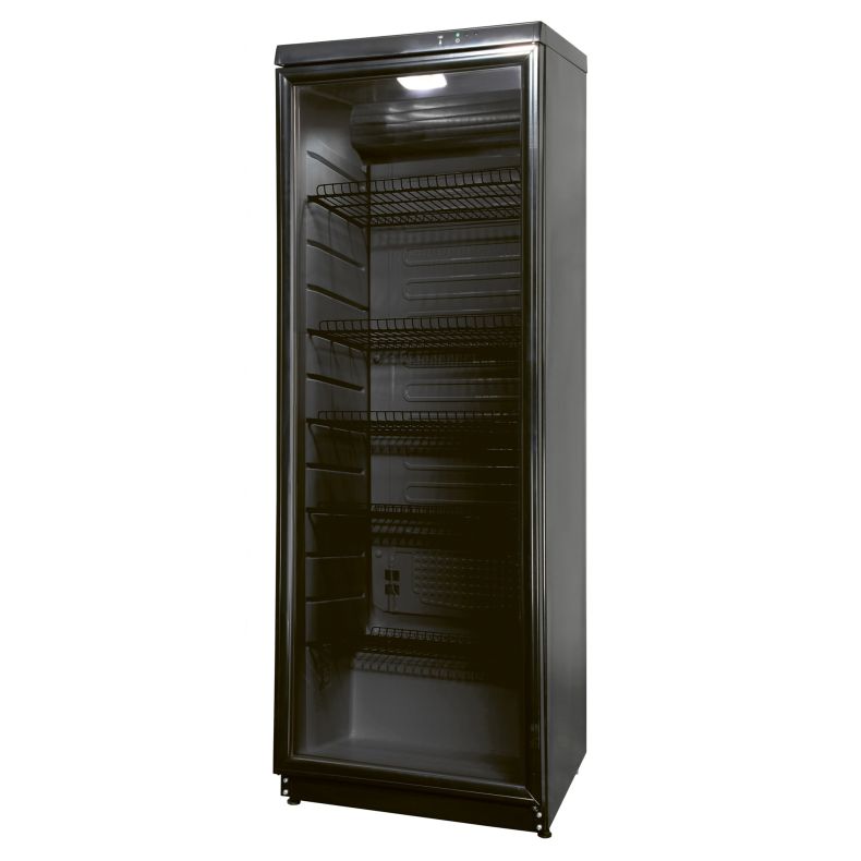 NordCap Getränkekühlschrank CD 350 LED BLACK | Cool-Line