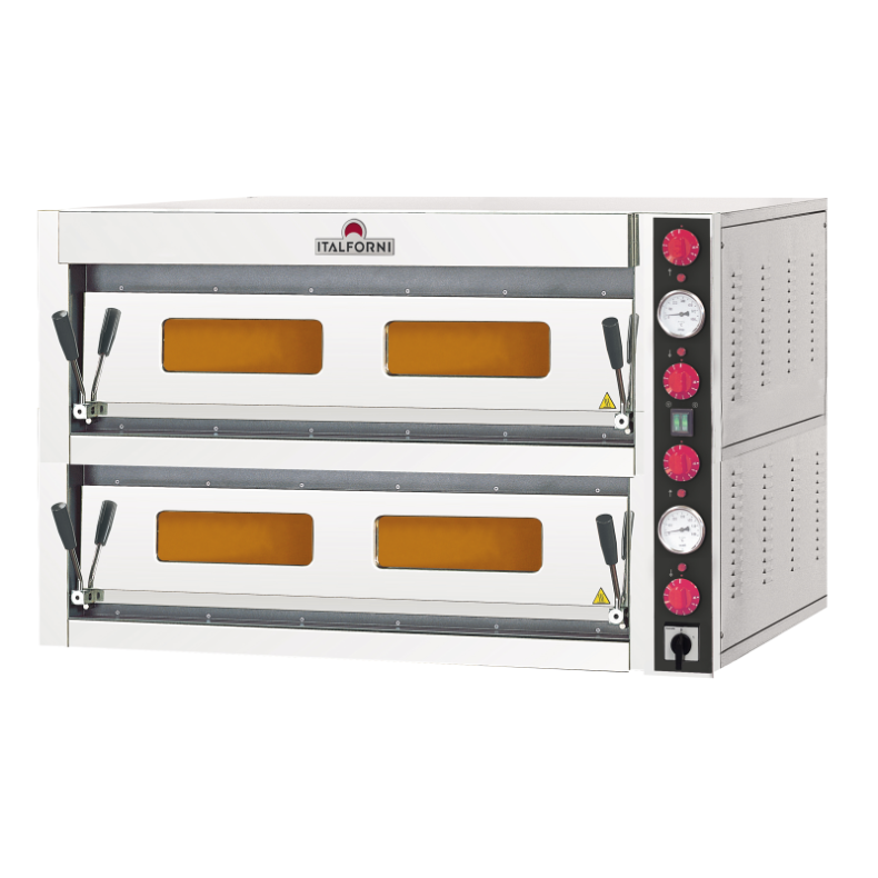 Italforni Pizzaofen Allround Q 6+6 Pizzen