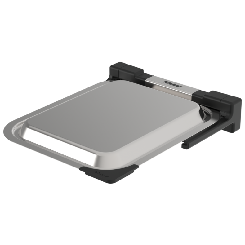 Rieber Buffetdeckel 1/2 Edelstahl