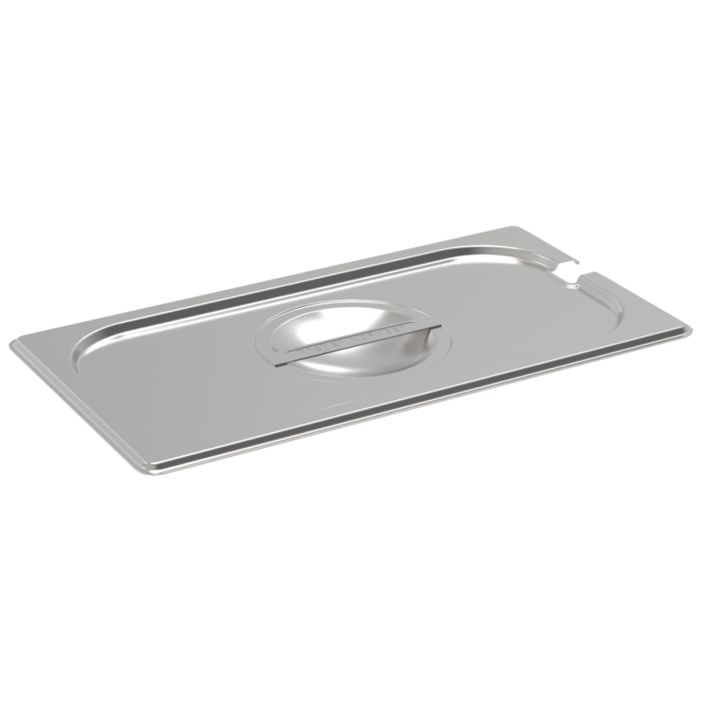 Rieber GN-Flachdeckel 1/3 - mit Löffelausschnitt