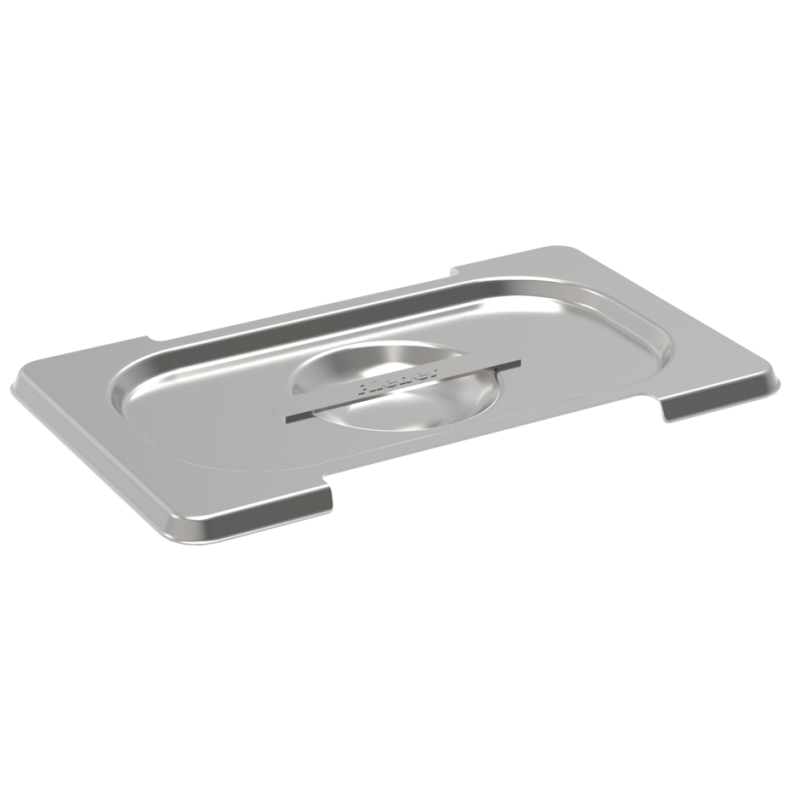 Rieber GN-Flachdeckel 1/9 - mit Griffausschnitt