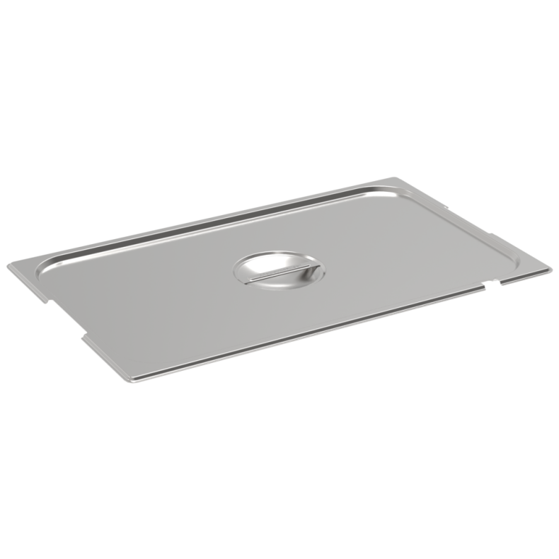Rieber GN-Flachdeckel 1/1 - mit Löffelausschnitt & Griffausschnitt