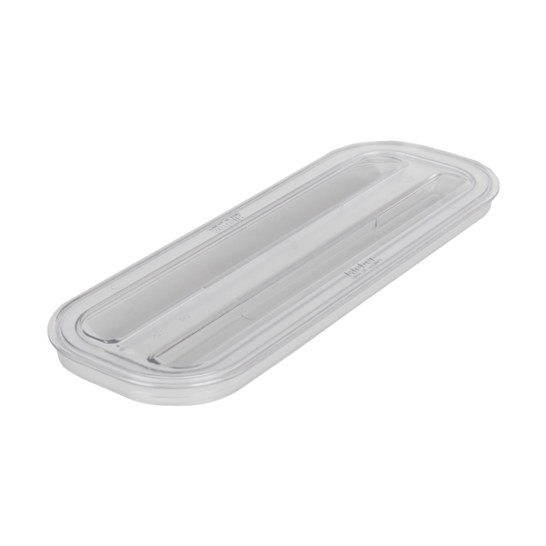 Rieber GN-Flachdeckel 2/4 - Polycarbonat