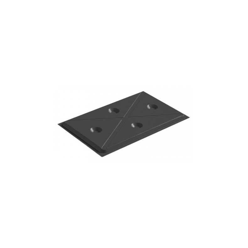 Rieber Kühlpellet Kunststoff GN 1/1 schwarz