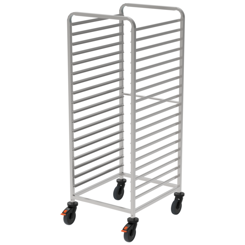 Rieber Regalwagen GN 2/1 Abweiserrollen