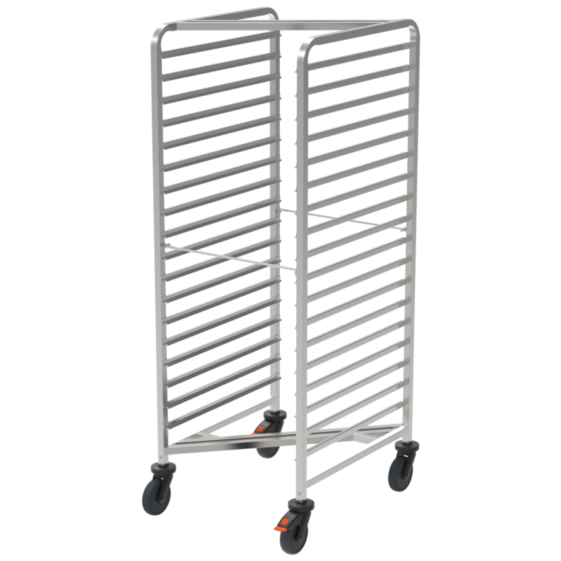 Rieber Raumspar-Regalwagen GN 2/1