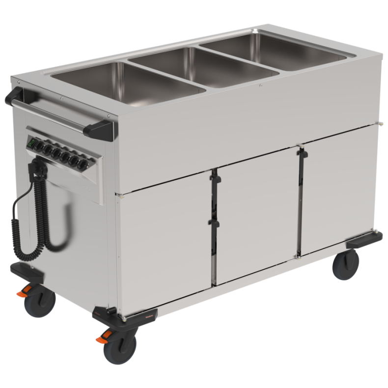 Rieber Speisentransportwagen 3-3 beheizt