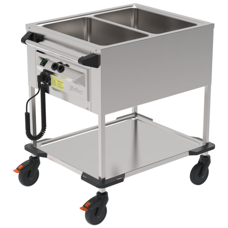 Rieber Zubringerwagen ZUB 2 beheizt - Griff stirnseitig