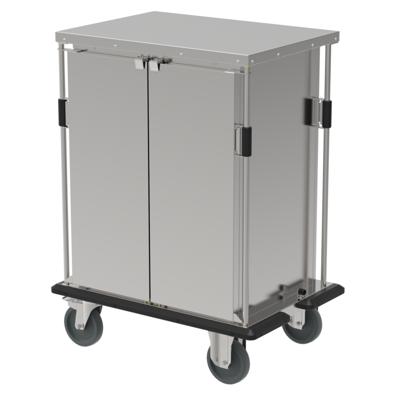 Tablett-Transportwagen TWF passiv gekühlt - 2x8 EN längs