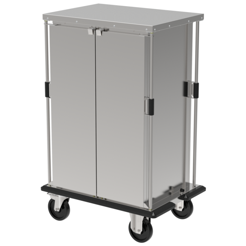 Tablett-Transportwagen TWF passiv gekühlt - 2x10 EN längs