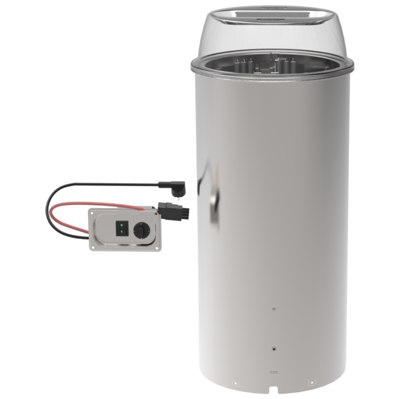 Rieber Einbau-Tellerspender beheizt 190-320/785