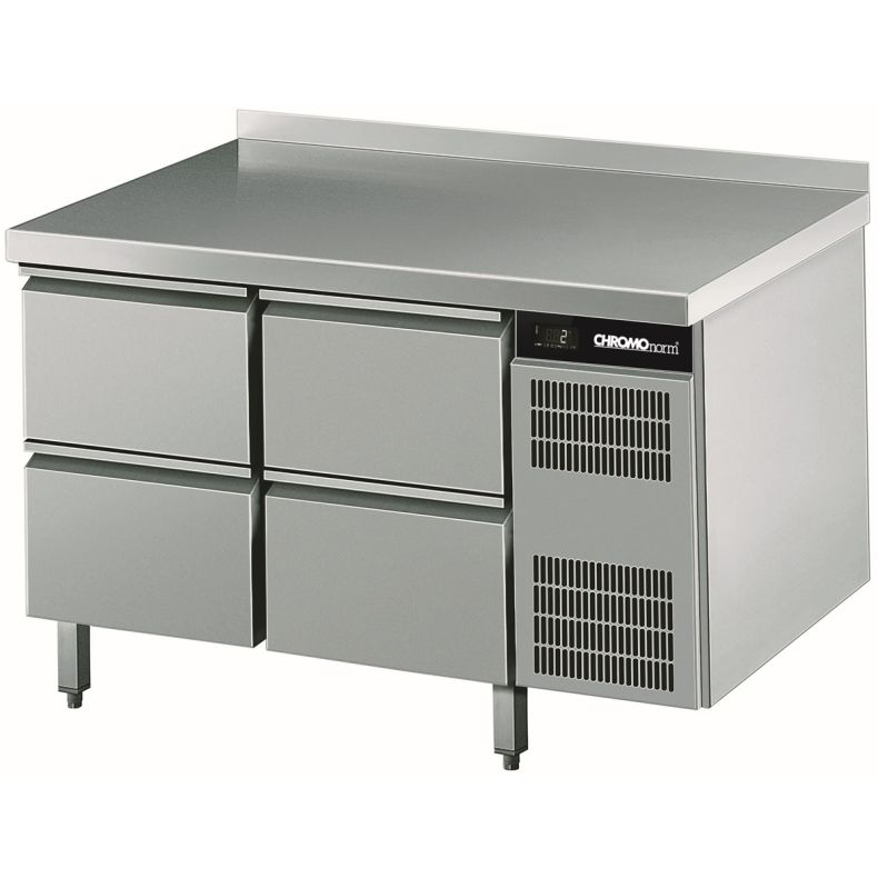 Chromonorm Kühltisch CNS, 4 Schubladen