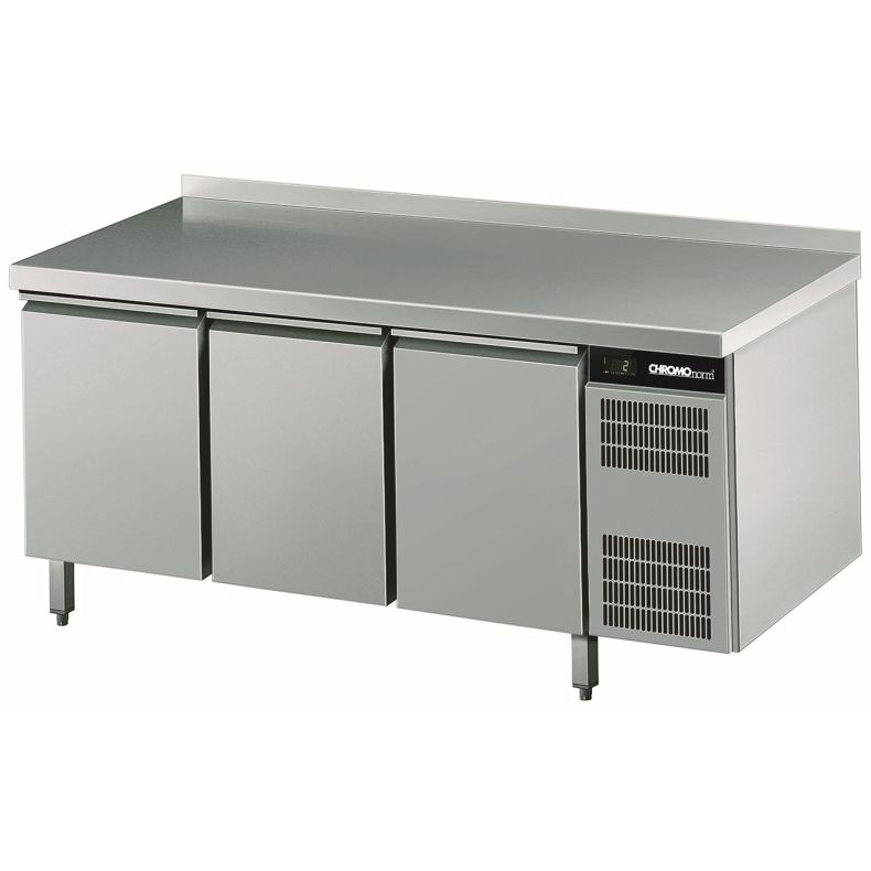 Chromonorm Bäckerei-Kühltisch CNS, 3 Türen
